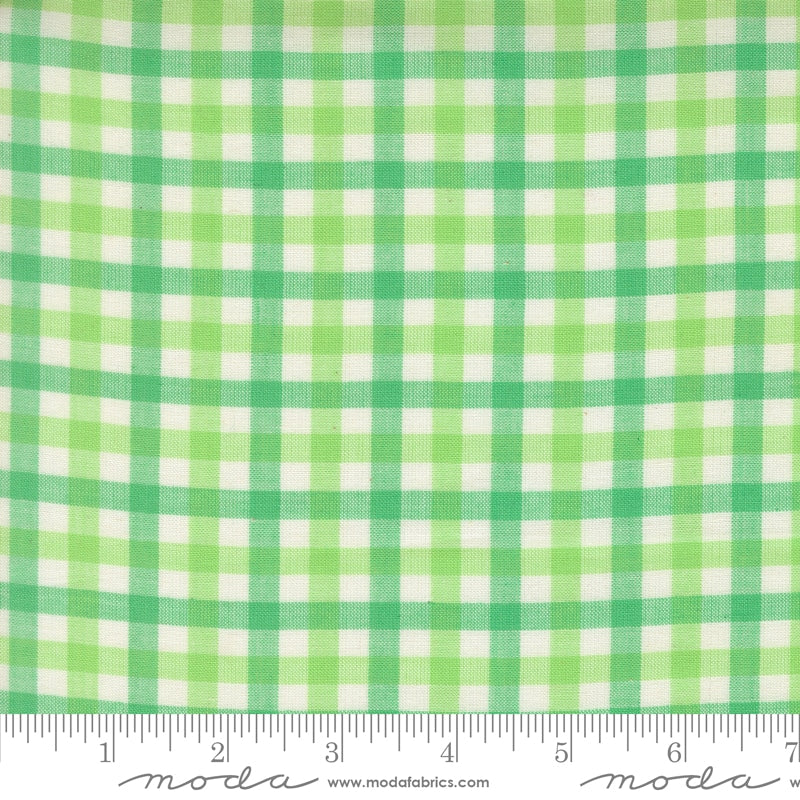 Popcorn Wovens Checks and Plaids in Mint - by Elizabeth Hartman for Moda (Preorder)