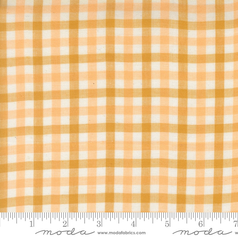 Popcorn Wovens Checks and Plaids in Peach - by Elizabeth Hartman for Moda (Preorder)