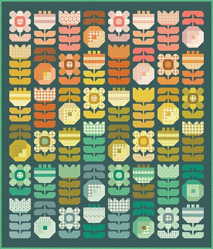 Posy pattern cover by Patterns By Elizabeth Hartman