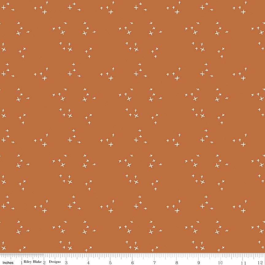 Pumpkin Spice - Sparkle in Spice - Simple Simon & Company - C14994-SPICE - Half Yard