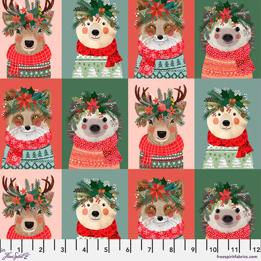 Christmas Squad - Multi - Mia Charro - PWMC011.MULTI - Half Yard