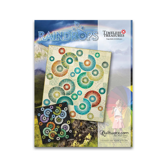 Raindrops Quilt Pattern - Quiltworx - JNQ46P (Preorder)