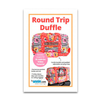 Round Trip Duffle - Patterns by Annie - Paper Pattern - PBA267