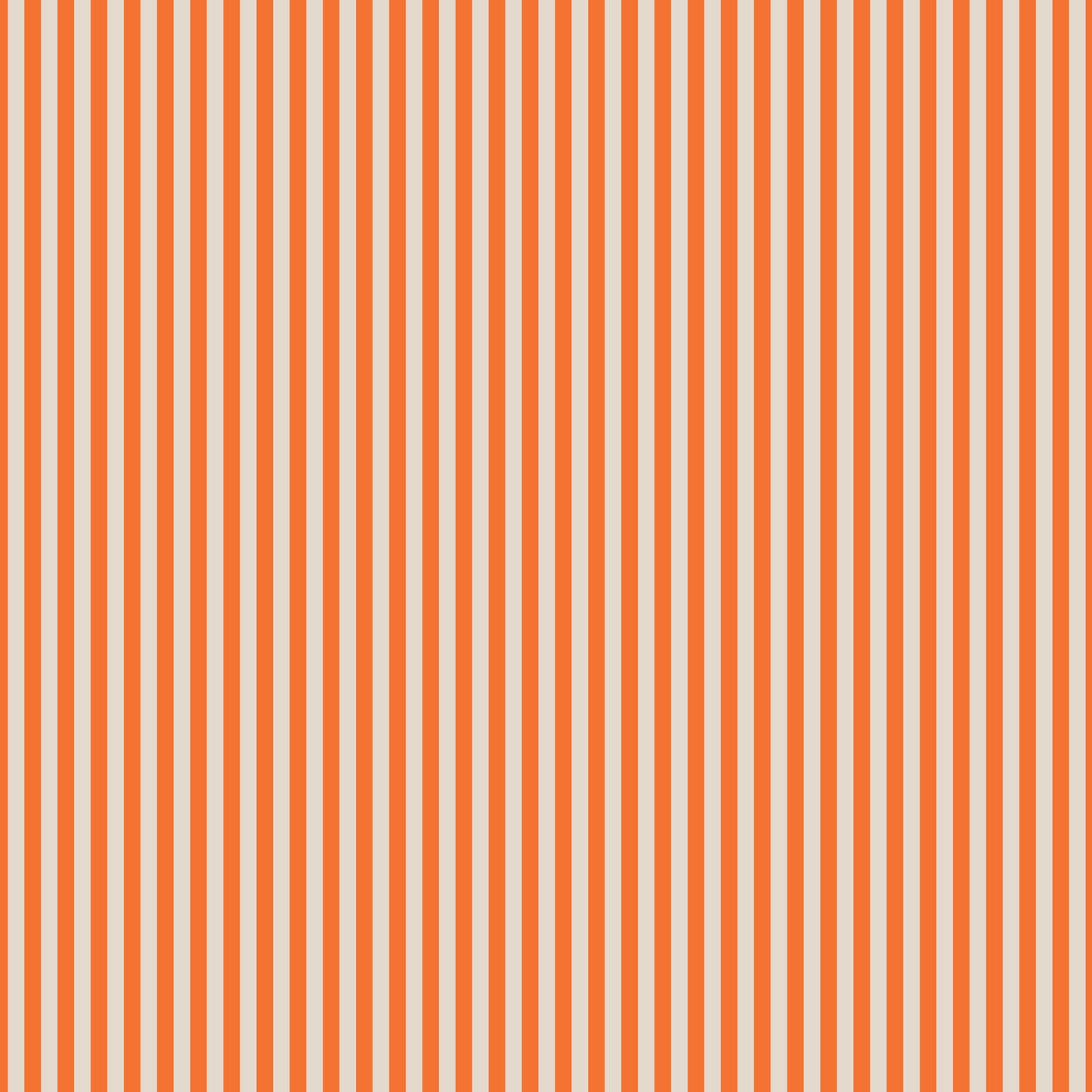 Pattern of vertical orange stripes on a red background
