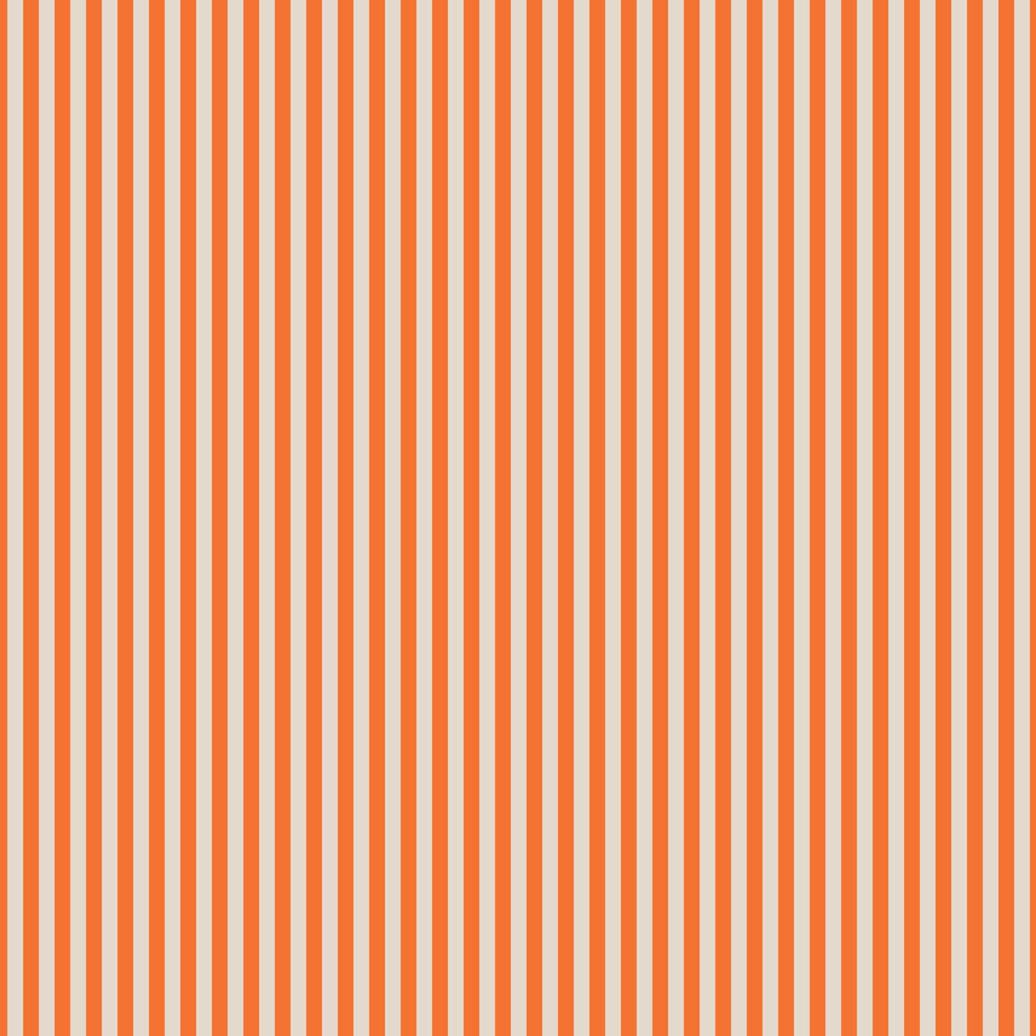 Pattern of vertical orange stripes on a red background