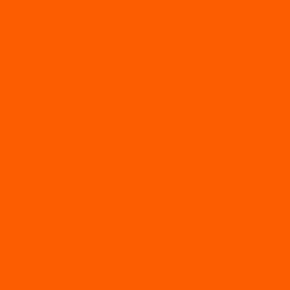 Moda's bright orange solid goldfish cotton quilting fabric. Ruby Star Solids by Ruby Star Society's Ruby Star Society.