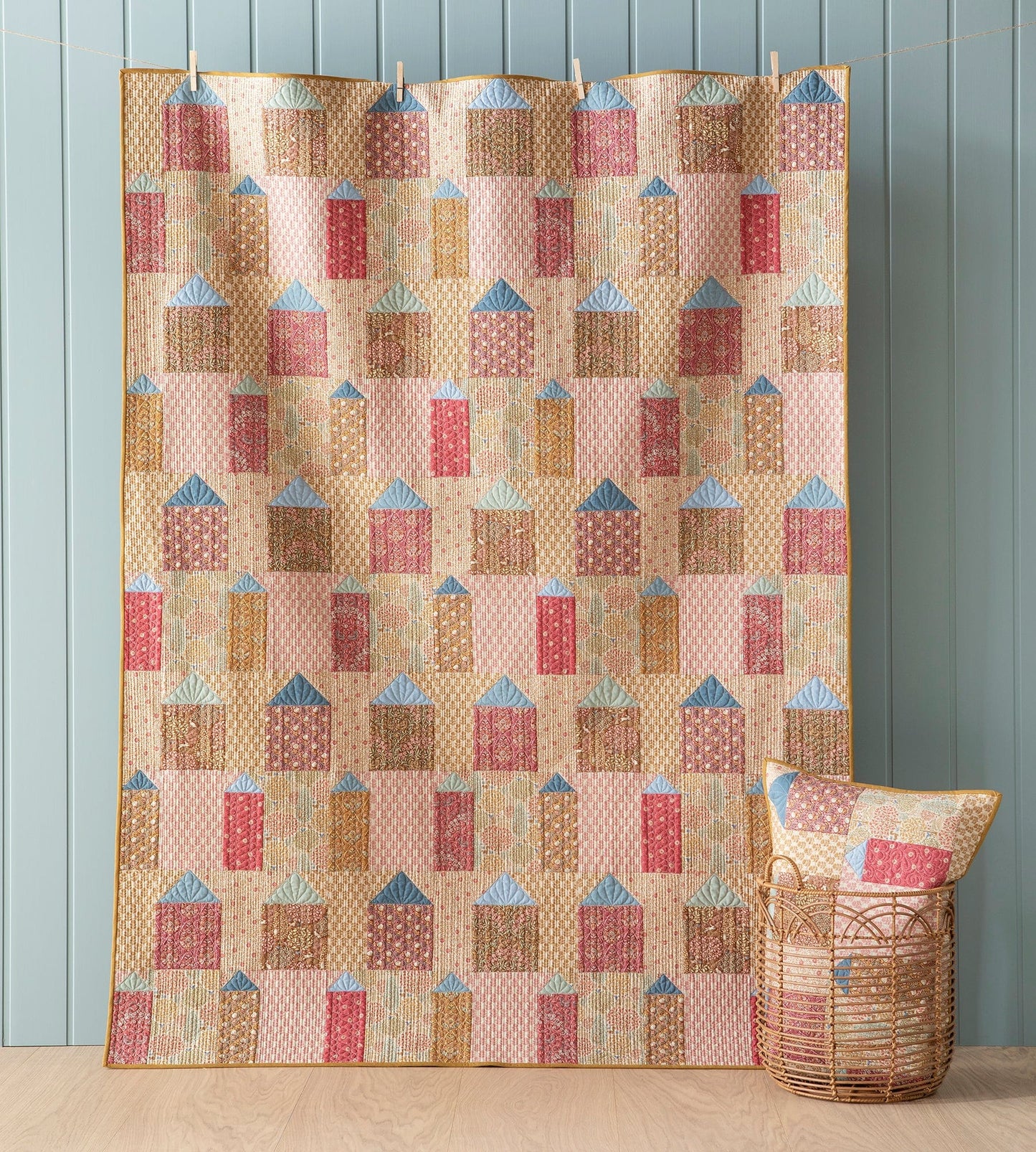 Tilda's Sanctuary Quilt Kit in Warm - Sanctuary Collection by Tilda Fabrics