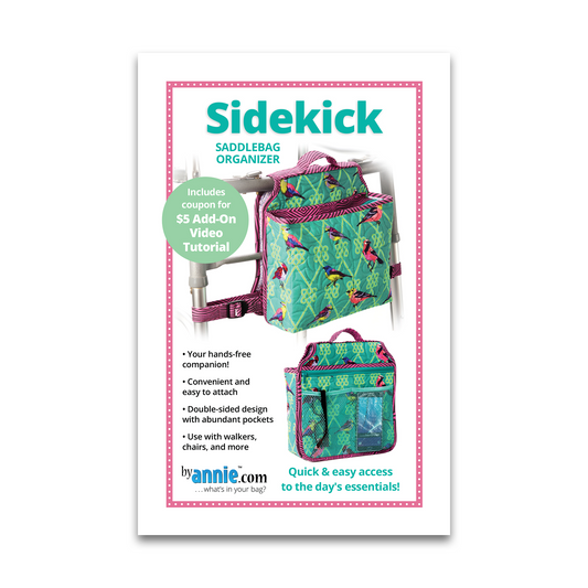 Sidekick - By Annie - Printed Bag Pattern - PBA300