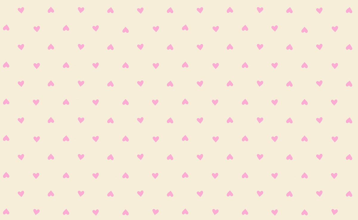 Moda's light pink hearts on cream cotton quilting fabric for Valentine's Day or nursery, Sparkle Shopper by Ruby Star Society's Melody Miller.