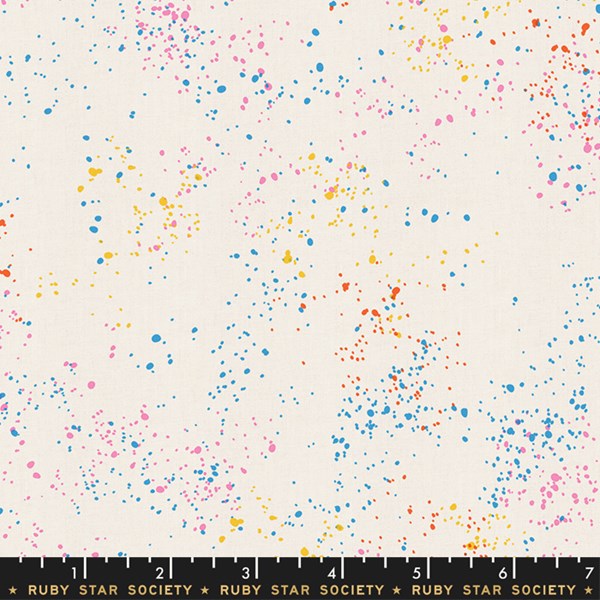 Speckled Metallic - Speckled in Confetti - RS5027 15 - Half Yard