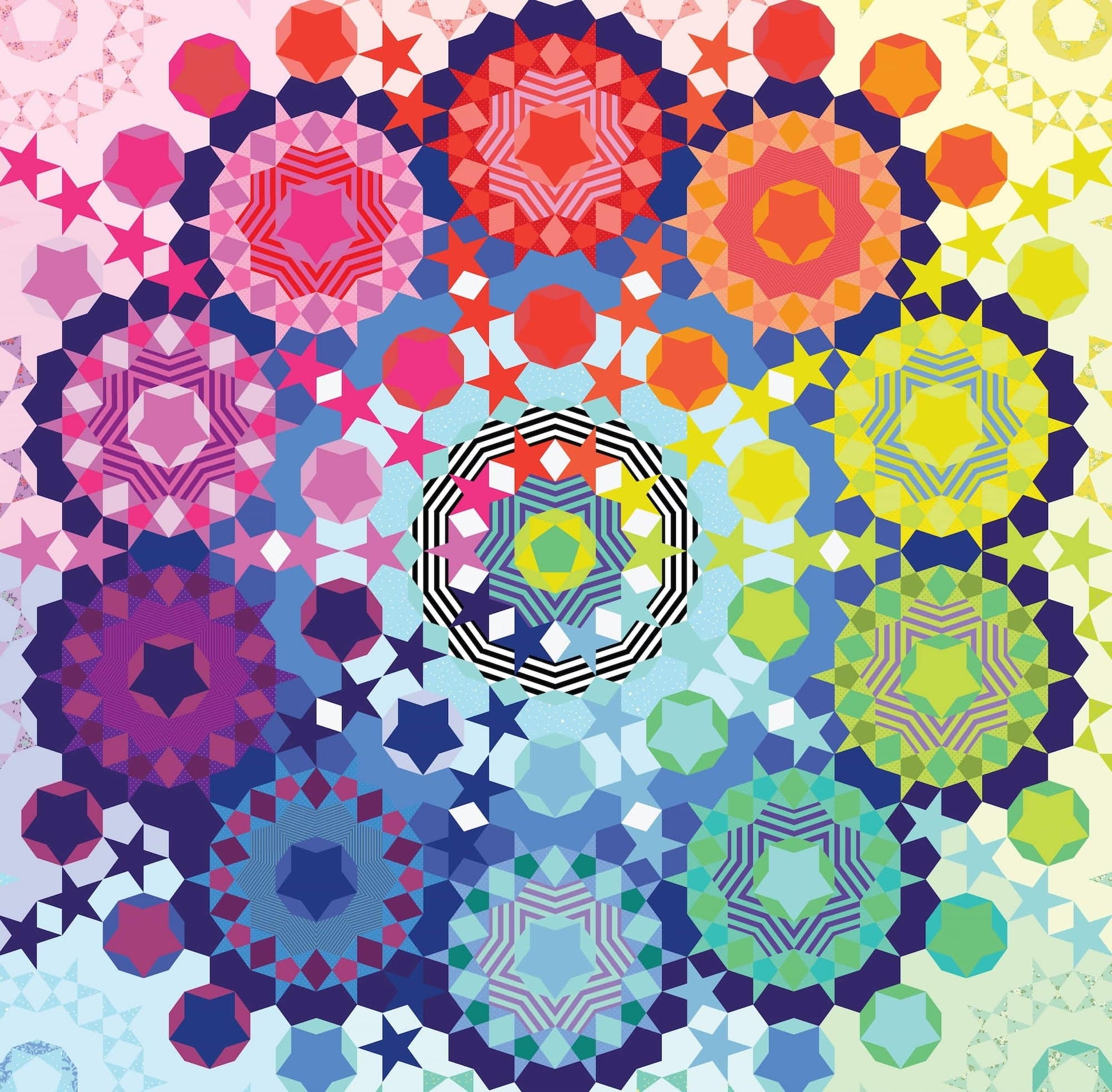 Supernova Quilt Kit - True Colors by Tula Pink (Preorder)