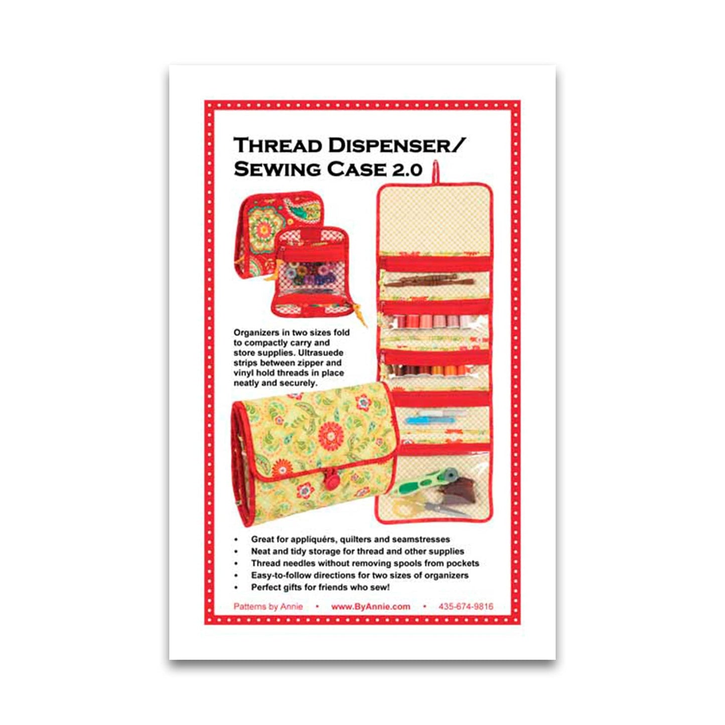 Thread Dispenser 2.0 - Patterns by Annie - Paper Pattern - PBA107-2