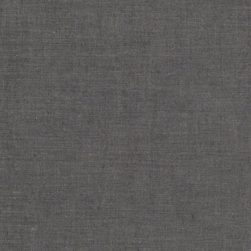 Tilda Basics - Chambray Solids - Dark Gray - 160038 - Half Yard