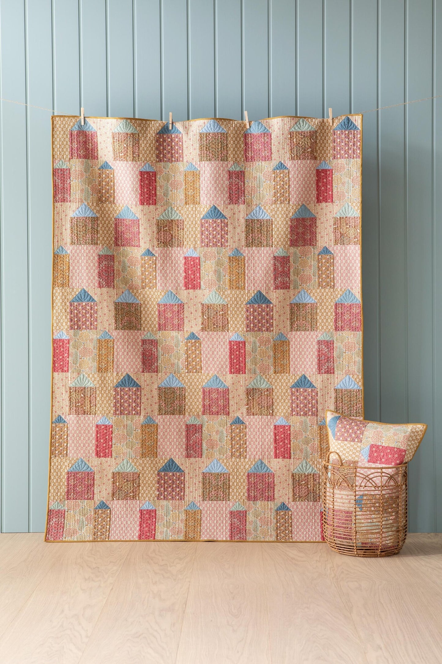 Tilda Fabrics Sanctuary Quilt Kit in Warm