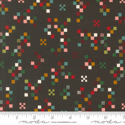 Plaid Break Charcoal - Twinkle and Tinsel by Fancy That Design House for Moda - Half Yard Fabric (Preorder)