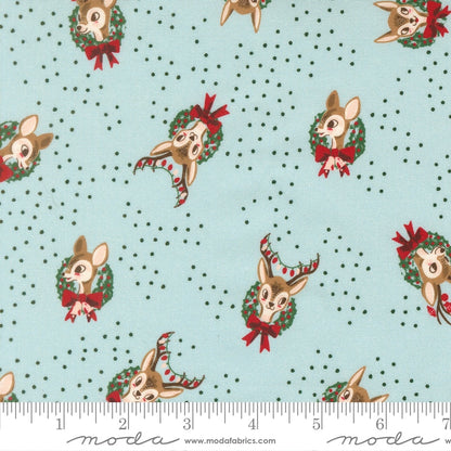 Darling Deer Mist - Twinkle and Tinsel by Fancy That Design House for Moda - Half Yard Fabric (Preorder)