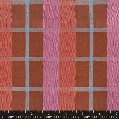 Warp Weft Daisy Days - In Line Cayenne - by Ruby Star Society (Preorder)