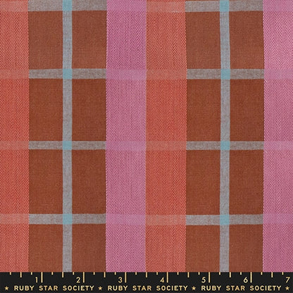Warp Weft Daisy Days - In Line Cayenne - by Ruby Star Society (Preorder)