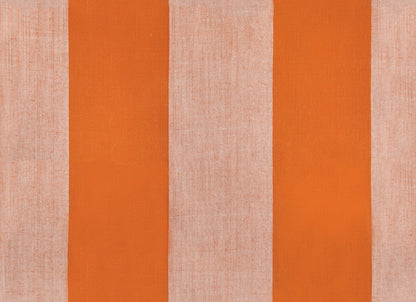 Moda's orange and honey vertical stripes Warp Weft Daisy Days by Ruby Star Society's Alexia Abegg cotton quilting fabric