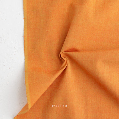 Watercolor Wovens - Watercolor Wovens in Saffron - Fableism Supply Co - WW-170-SAFFRON - Half Yard