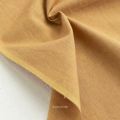 Watercolor Wovens - Watercolor Wovens in Ochre - Fableism Supply Co - WW-190-OCHRE - Half Yard