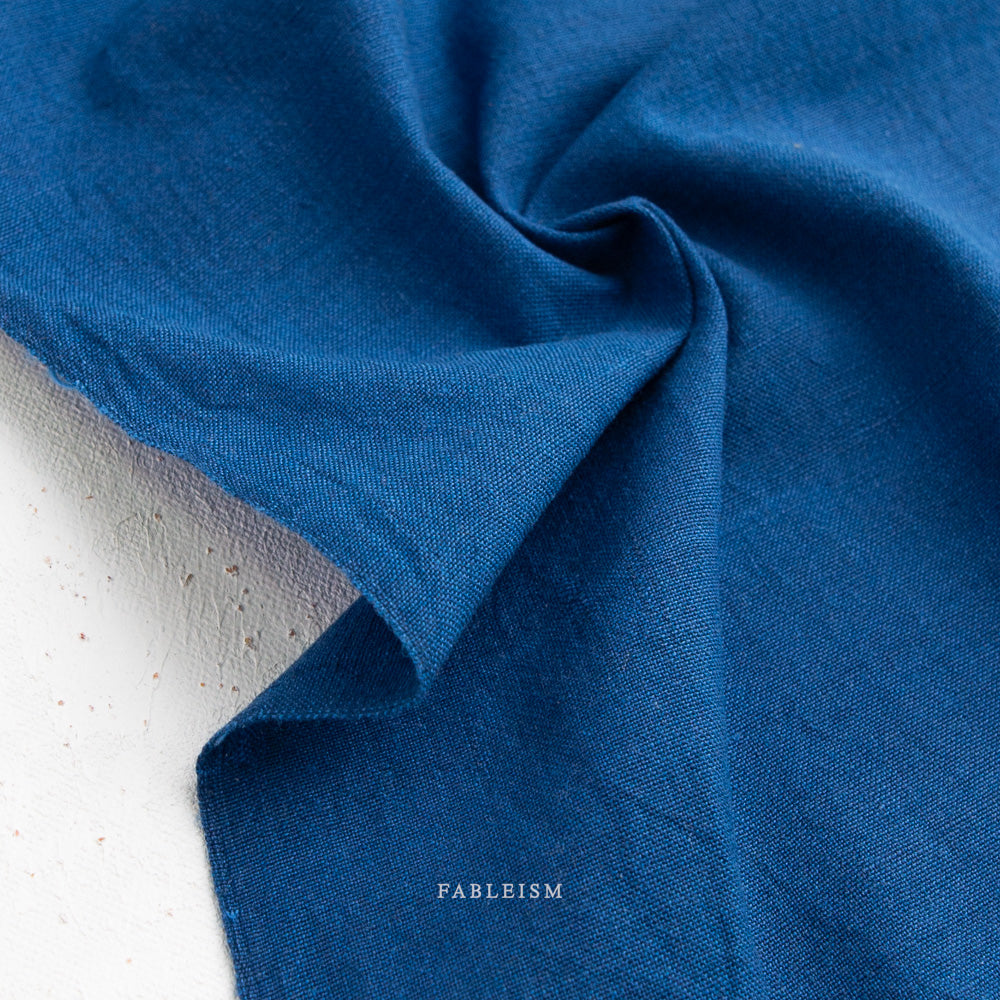 Watercolor Wovens - Watercolor Wovens in Bluebird - Fableism Supply Co - WW-320-BLUEBIRD - Half Yard