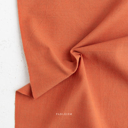 Watercolor Wovens - Watercolor Wovens in Poppy - Fableism Supply Co - WW-390-POPPY - Half Yard
