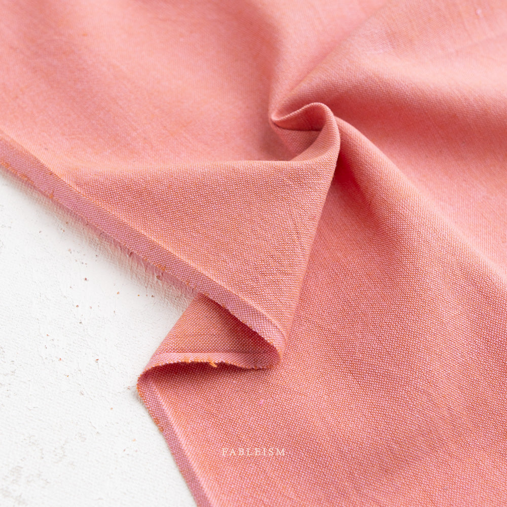 Watercolor Wovens - Watercolor Wovens in Bubblegum - Fableism Supply Co - WW-420-BUBBLEGUM - Half Yard