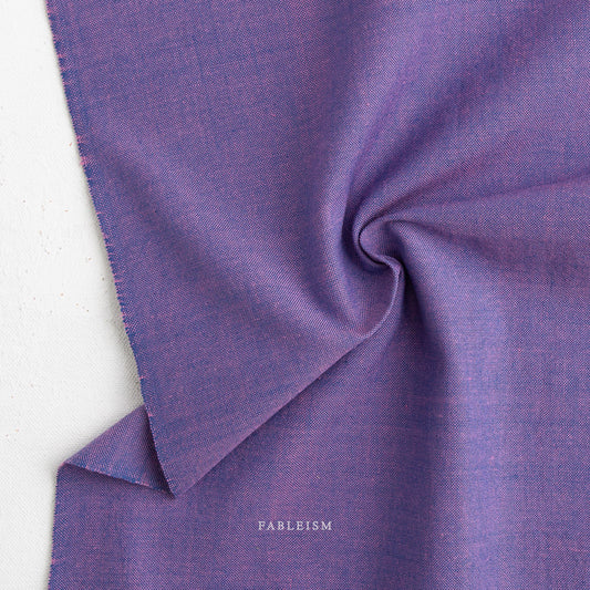Watercolor Wovens - Watercolor Wovens in Electric - Fableism Supply Co - WW-450-ELECTRIC - Half Yard