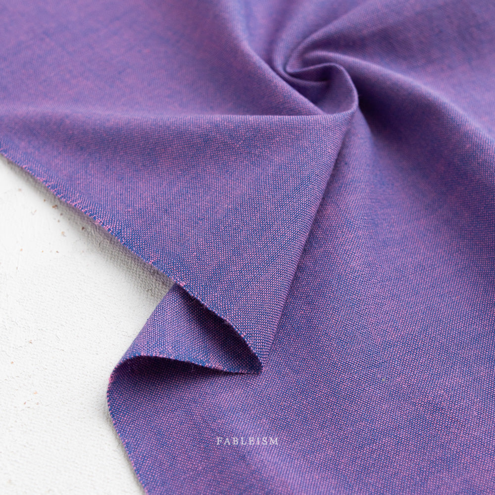 Watercolor Wovens - Watercolor Wovens in Electric - Fableism Supply Co - WW-450-ELECTRIC - Half Yard
