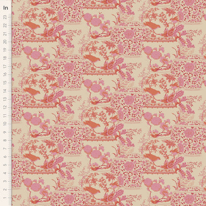 Chic Escape - Vase Collection in Pink - 100460 - Half Yard