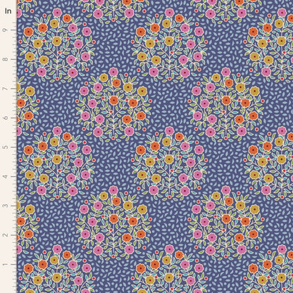 Pie in the Sky - Confetti in Blue - 100486 - Half Yard