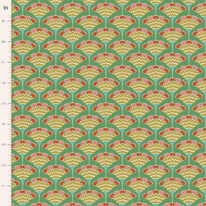 Pie in the Sky - Tasselflower in Green - 100497 - Half Yard