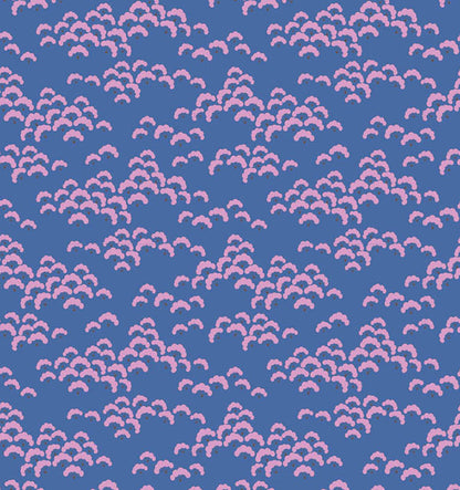 Bloomsville - Cottonbloom in Blueberry - 100510 - Half Yard