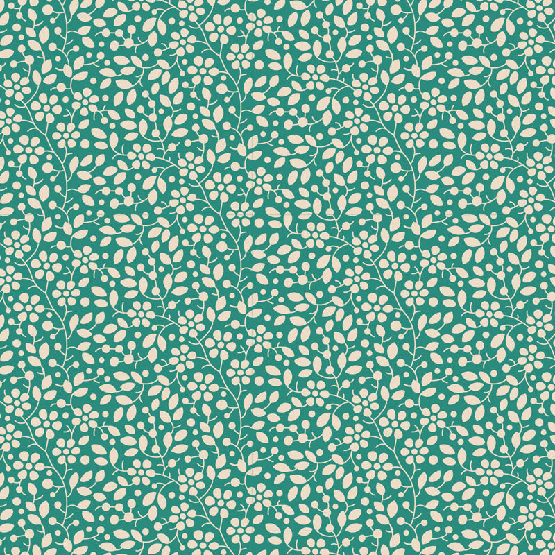 Pie in the Sky - Cloudpie in Teal Green - 110069 - Half Yard