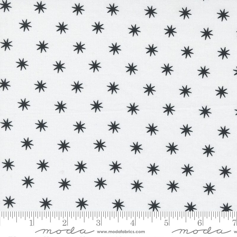 Cotton quilting fabric pattern called 'Lone Star in Paper'. Part of the 'Hey Y'all' fabric collection. Designed by Alli K for fabric company Moda Fabrics. SKU: 11515 11. 44-45 inch width.