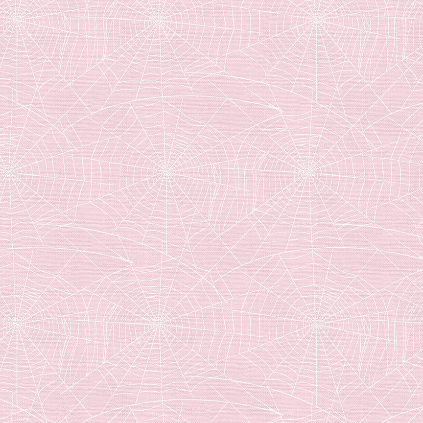 Drop Dead Gorgeous - Spiderwebs in Pink - 120-22224 - Half Yard