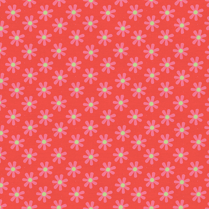 9 to 5 - Flowers - Lisa Flowers for PBS Fabrics - 120-22492 - Half Yard