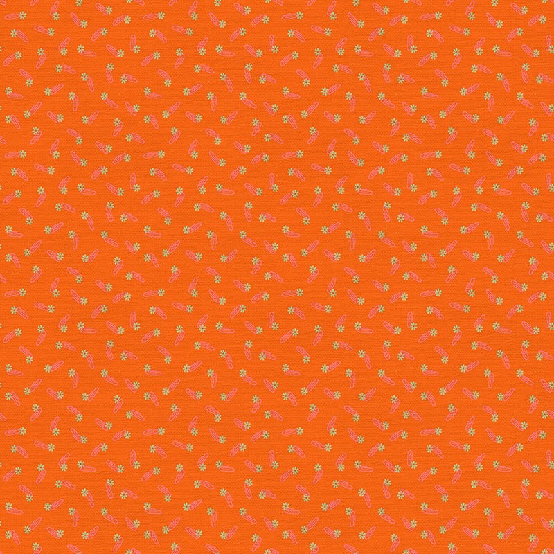 9 to 5 - Paperclips - Lisa Flowers for PBS Fabrics - 120-22493 - Half Yard