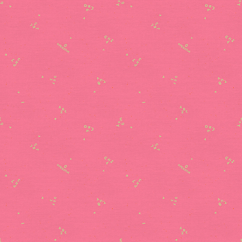 9 to 5 - Numbers - Lisa Flowers for PBS Fabrics - 120-22494 - Half Yard