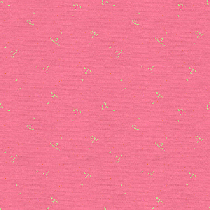 9 to 5 - Numbers - Lisa Flowers for PBS Fabrics - 120-22494 - Half Yard