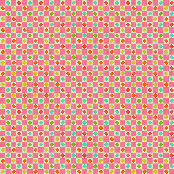 9 to 5 - Lunch Room - Lisa Flowers for PBS Fabrics - 120-22496 - Half Yard