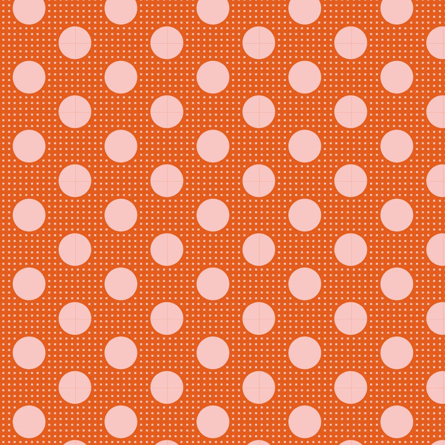 Cotton quilting fabric pattern called 'Medium Dots'. Part of the 'Tilda Medium Dots' fabric collection. Designed by Tilda Fabrics for fabric company Tilda Fabrics. SKU: 130007. 44-45 inch width.