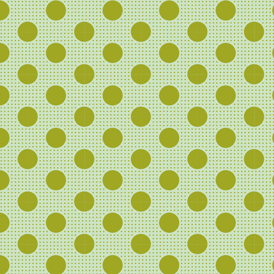 Cotton quilting fabric pattern called 'Medium Dots'. Part of the 'Tilda Medium Dots' fabric collection. Designed by Tilda Fabrics for fabric company Tilda Fabrics. SKU: 130011. 44-45 inch width.
