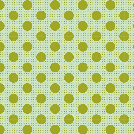 Cotton quilting fabric pattern called 'Medium Dots'. Part of the 'Tilda Medium Dots' fabric collection. Designed by Tilda Fabrics for fabric company Tilda Fabrics. SKU: 130011. 44-45 inch width.