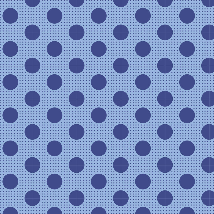 Cotton quilting fabric pattern called 'Medium Dots'. Part of the 'Tilda Medium Dots' fabric collection. Designed by Tilda Fabrics for fabric company Tilda Fabrics. SKU: 130013. 44-45 inch width.
