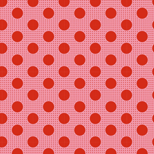 Cotton quilting fabric pattern called 'Medium Dots'. Part of the 'Tilda Medium Dots' fabric collection. Designed by Tilda Fabrics for fabric company Tilda Fabrics. SKU: 130028. 44-45 inch width.