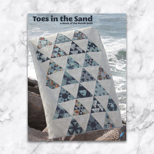 Toes in the Sand - Jaybird Quilts - Printed Quilt Program - JBQ 130 - OLD VERSION