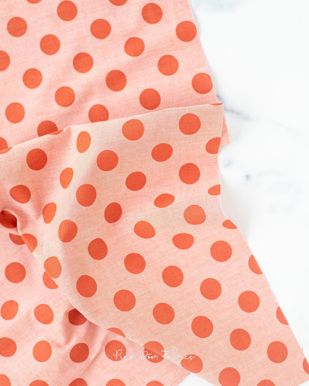 Chambray Dots - Ginger - 160052 - Half Yard