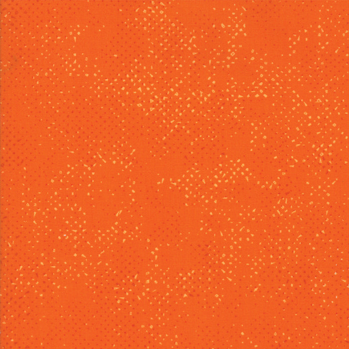 Lazy Afternoon - Spotted in Tangerine - Zen Chic for Moda Fabrics - 1660 16 - Half Yard